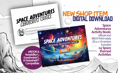 Space Adventures Activity Book